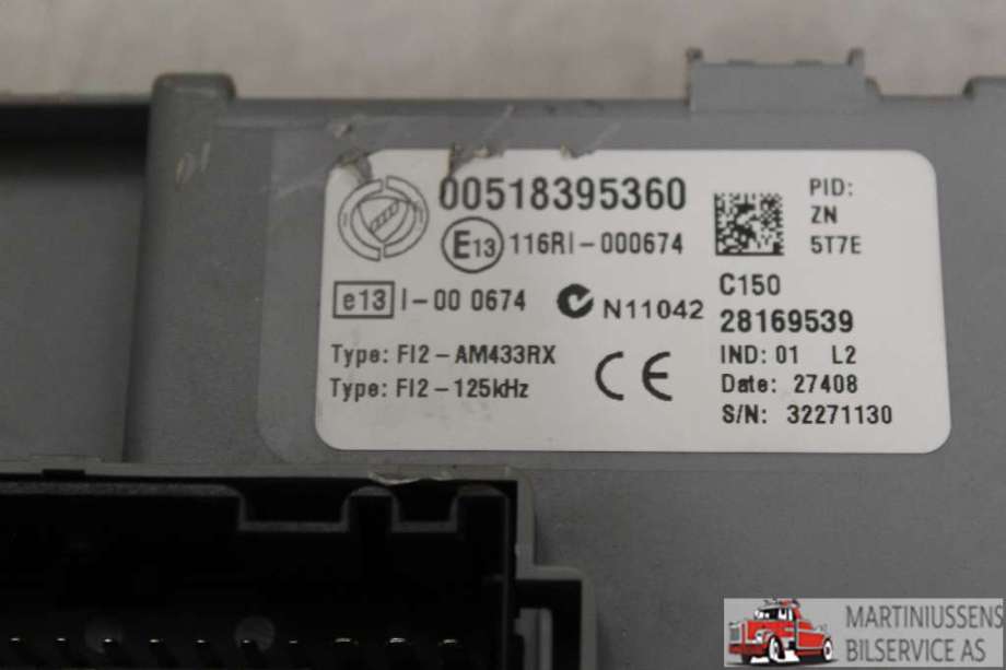 Sikringsboks til Fiat 500 2008-2020 (FIAT||00518395360)
