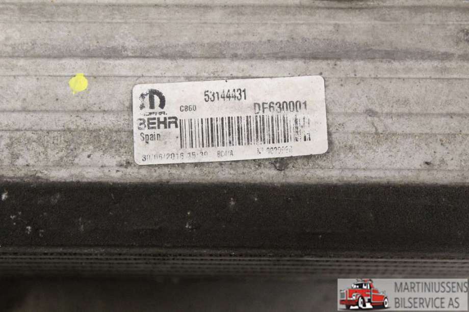 Intercooler til Peugeot Boxer 2014-->> (Type III, Fase 2)  (PEUGEOT||53144431)