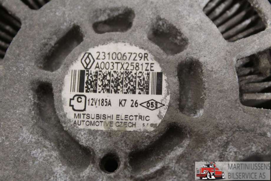 Dynamo til Fiat Talento 2016-->>  (FIAT||A003TX2581ZE)
