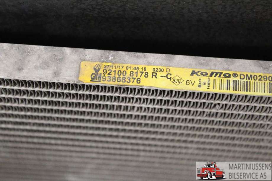 Aircondition radiator til Fiat Talento 2016-->>  (FIAT||921008178R)
