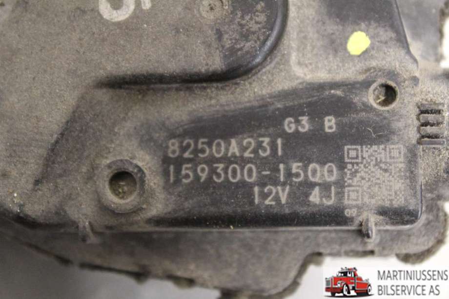 Viskermotor frontrute til Mitsubishi Colt 2004-2008 (Type VII, Fase 1)  (MITSUBISHI||8250A231)
