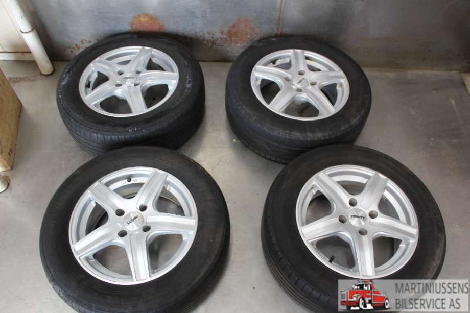 Felgsett aluminium til Peugeot Partner, 2015-2019 (Type II, Fase 2)  (PEUGEOT|4X108 ET53)