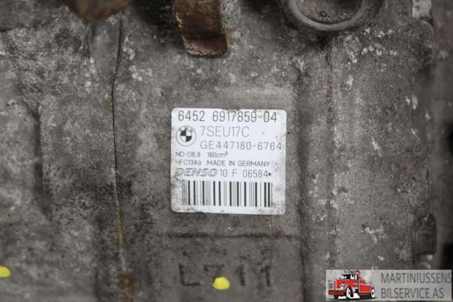 Aircondition kompressor til BMW 5-Serie 2003-2010 (E60/E61) (E60/E61) (BMW||7SEU17C)