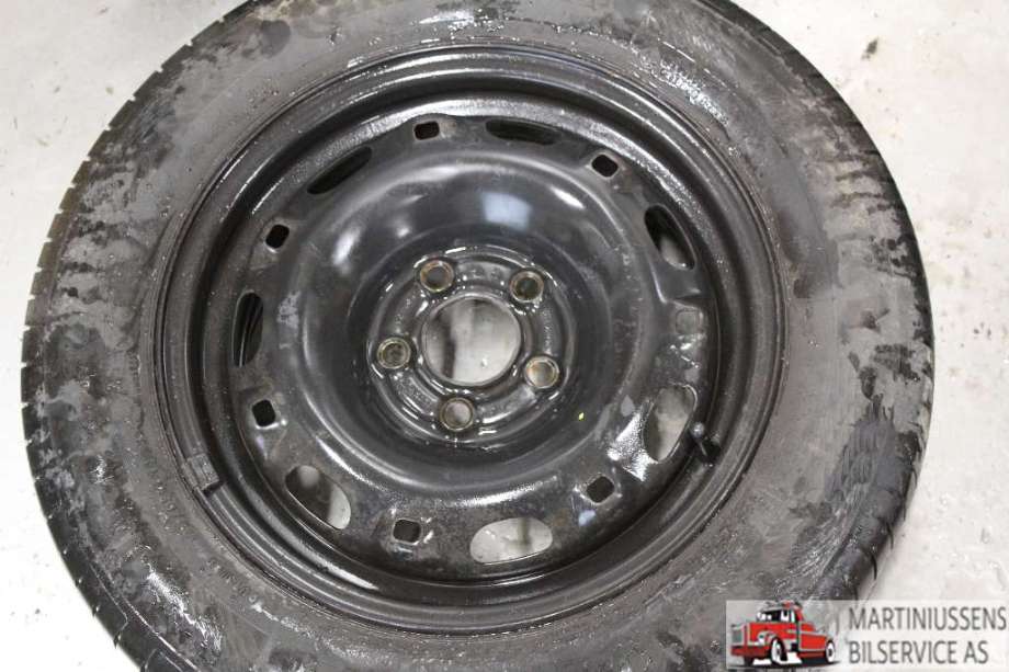 Felgsett stål til VW Polo 2002-2005 (Type IV, Fase 1)  (VOLKSWAGEN|5X100|6X14 ET 43|)