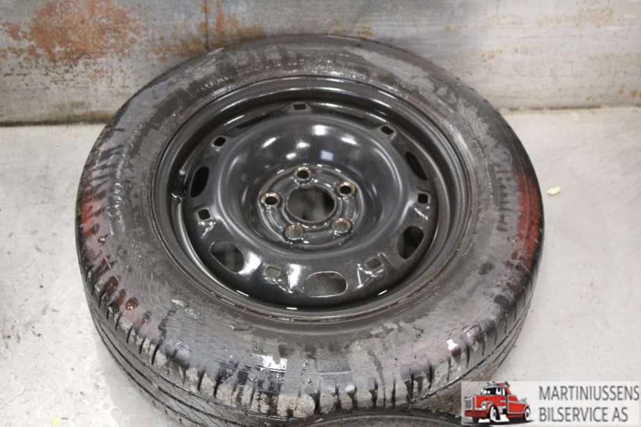 Felgsett stål til VW Polo 2002-2005 (Type IV, Fase 1)  (VOLKSWAGEN|5X100|6X14 ET 43|)