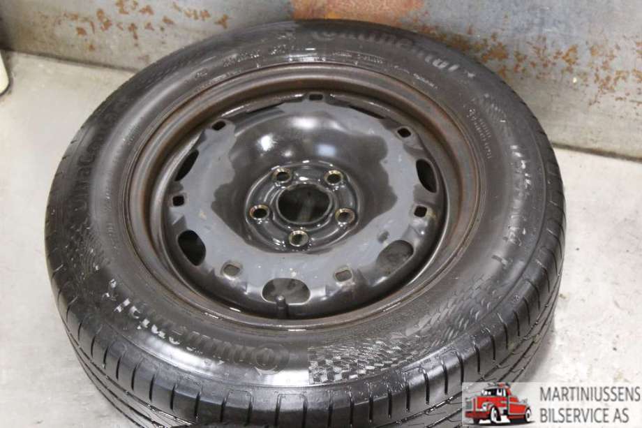 Felgsett stål til VW Polo 2002-2005 (Type IV, Fase 1)  (VOLKSWAGEN|5X100|6X14 ET 43|)