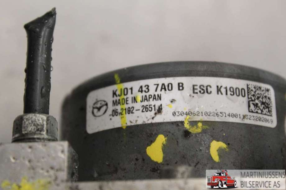 ABS sentral til Mazda CX-5 2012-2017 (Type I)  (MAZDA||KJ01 43 7A0 B)