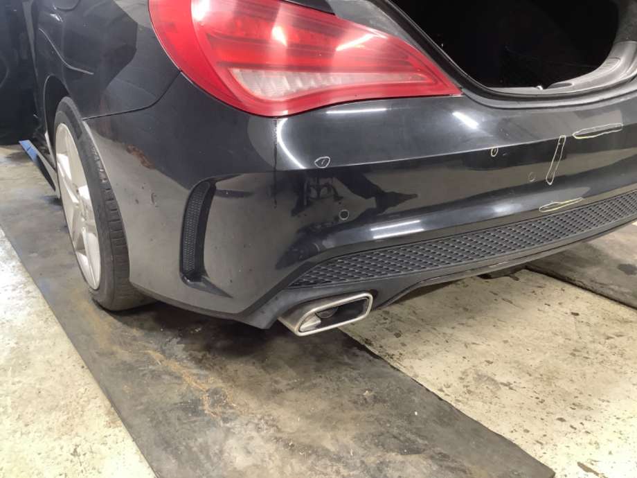 Støtfanger bak til Mercedes CLA 2013-2019 (C117) (C117) (MERCEDES|)