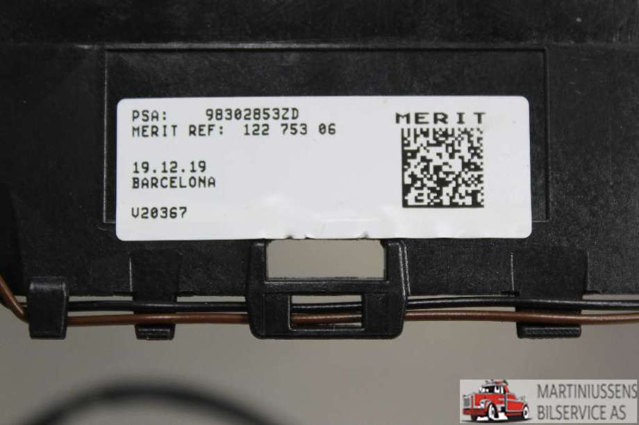 Girstang/girvelger automat til Citroën Berlingo 2019-->> (Type III)  (CITROEN||98302853ZD)