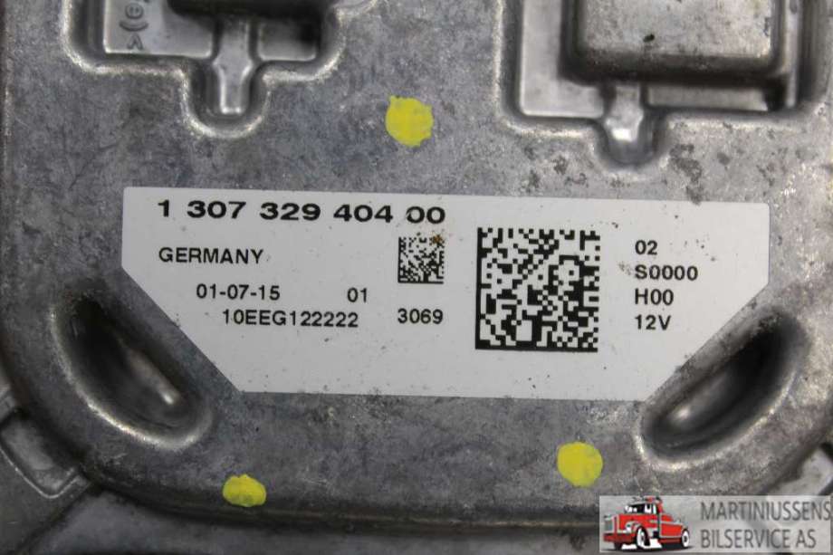 Styreenhet xenon/ballast til Peugeot 308 2013-2021 (Type II)  (PEUGEOT||1 307 329 404 00)