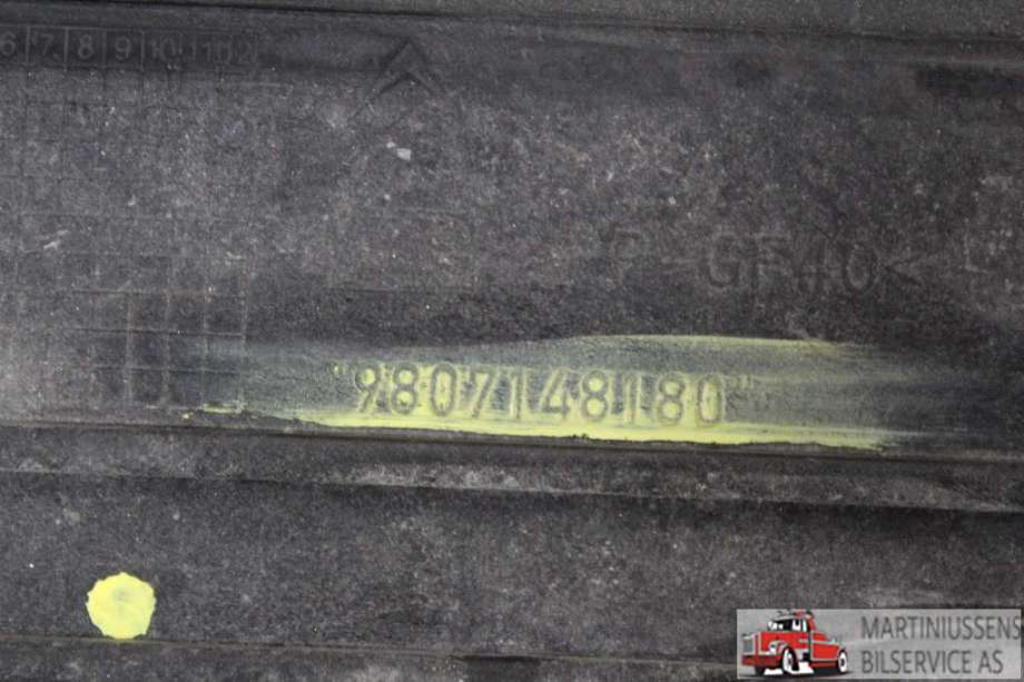 Frontplate øvre til Peugeot 308 2013-2021 (Type II)  (PEUGEOT||9807148180)