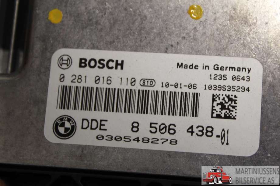 Styreenhet motor til BMW 5-Serie 2003-2010 (E60/E61) (E60/E61) (BMW||8 506 438-01)
