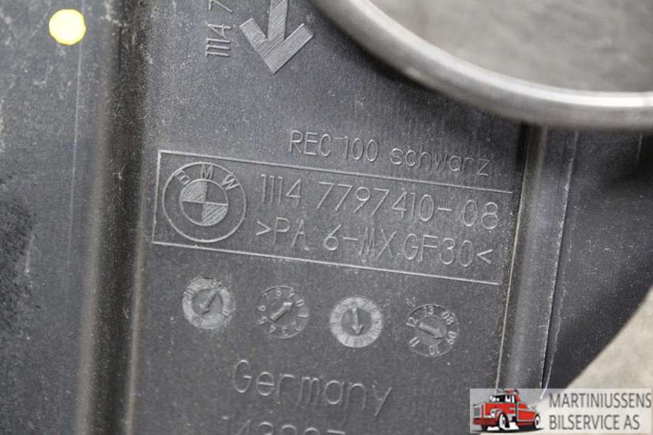 Motordeksel over motor til BMW 5-Serie 2003-2010 (E60/E61) (E60/E61) (BMW||114 7797410-08)