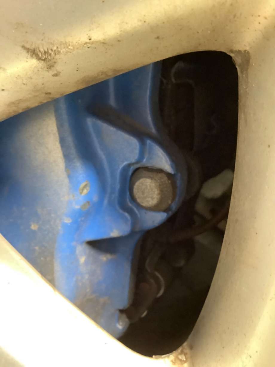 Bremsecaliper høyre foran til Audi Q7, 2006-2010 (Type I, Fase 1)  (AUDI|)