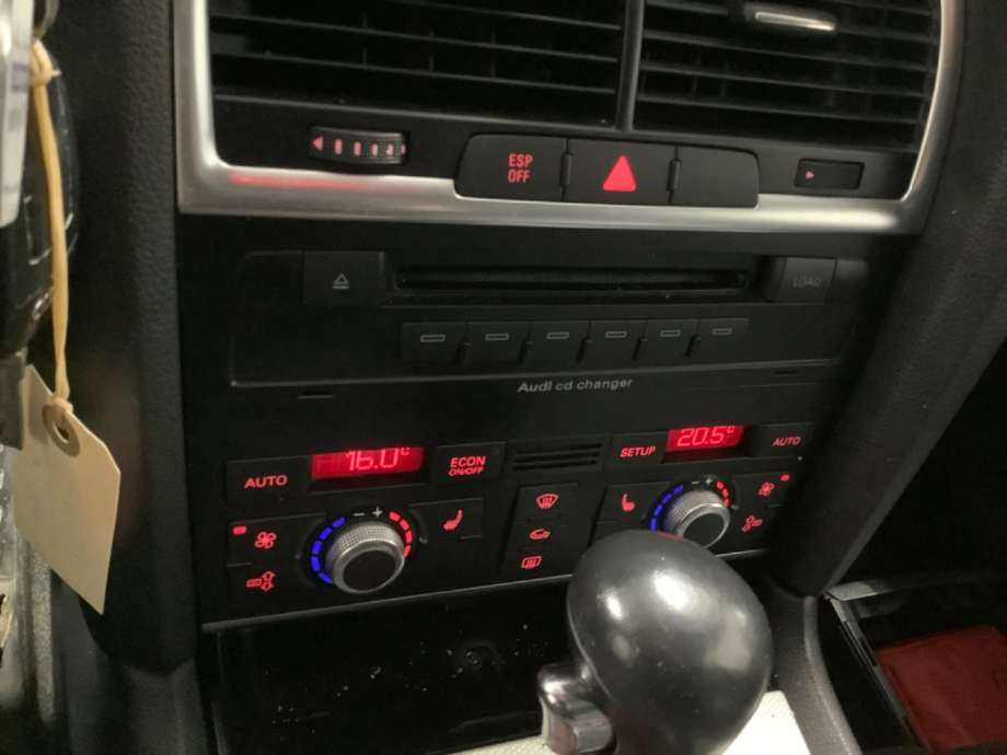 Varmeapparat betjening til Audi Q7, 2006-2010 (Type I, Fase 1)  (AUDI|)