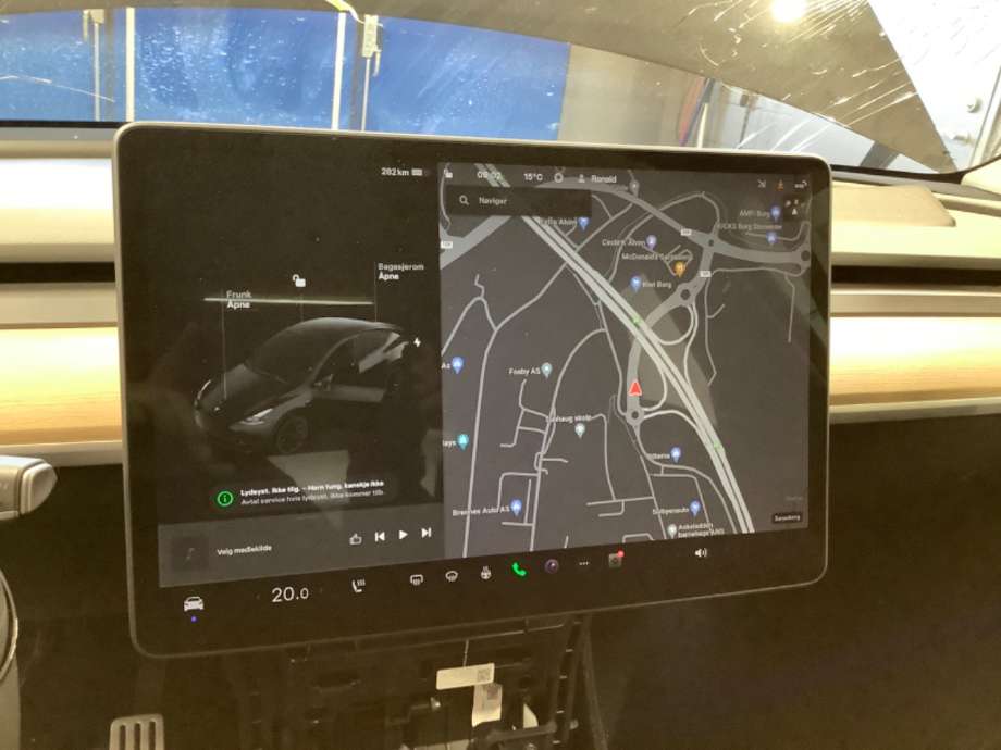Multimedia display (MCU - Media Controller Unit) til Tesla Model Y 2021-2024 (Type I)  (TESLA|)