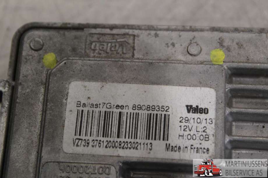 Styreenhet xenon/ballast til Ford C-Max 2010-2015 (Type II, Fase 1)  (FORD||89089352)