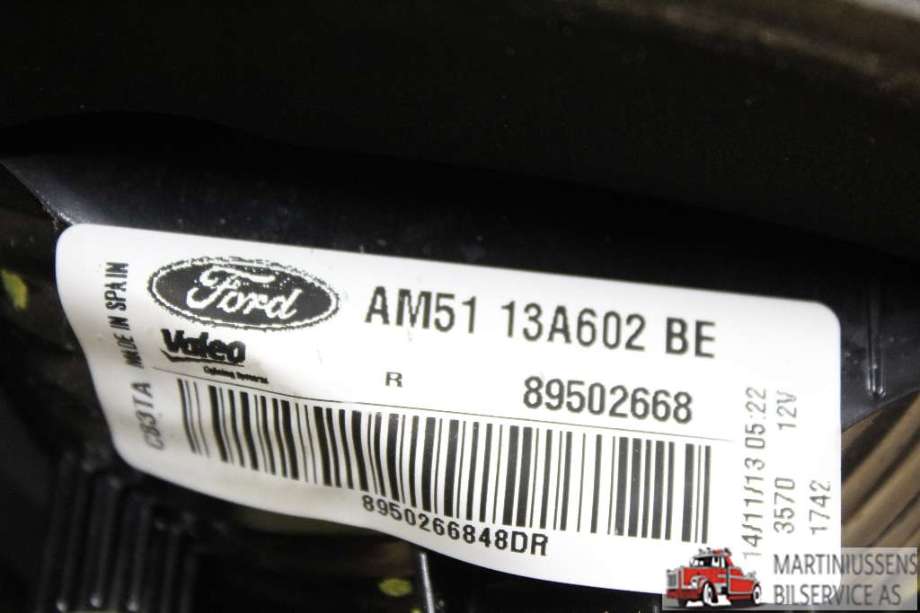Baklykt høyre indre til Ford C-Max 2010-2015 (Type II, Fase 1)  (FORD||89502668)