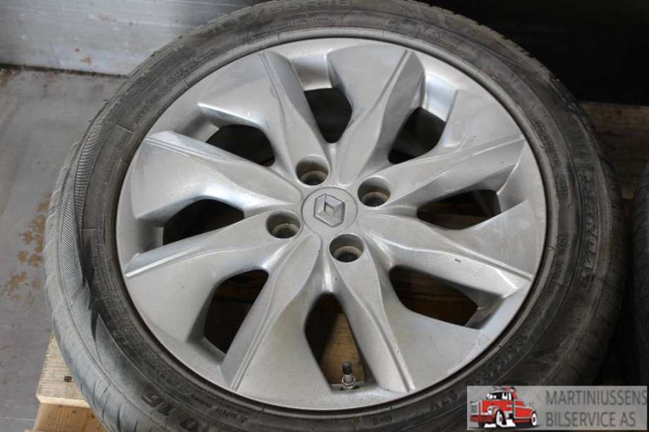 Hjulsett aluminium sommer til Renault Zoe 2013-2019 (Fase 1)  (RENAULT|-7MM|)