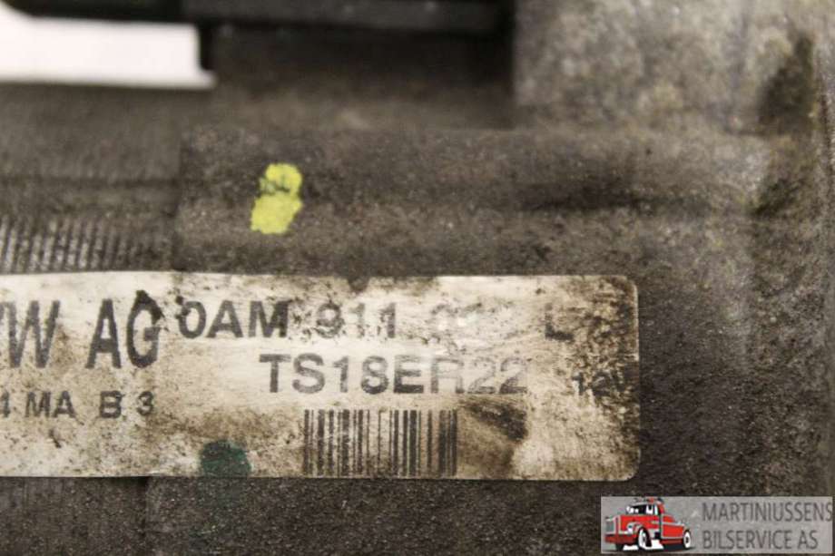 Starter diesel til Škoda Octavia 2009-2013 (Type II, Fase 2)  (SKODA||0AM 911 023 L)