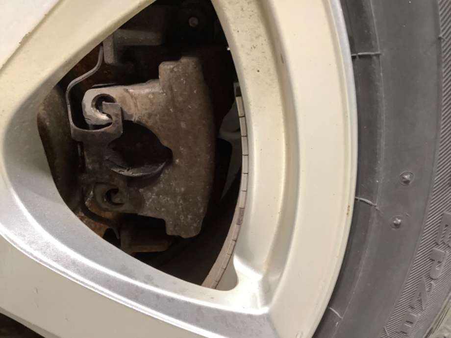 Bremsecaliper venstre bak til Mercedes C-Klasse, 2014-2018 (Fase 1) (W205) (W205) (MERCEDES|)