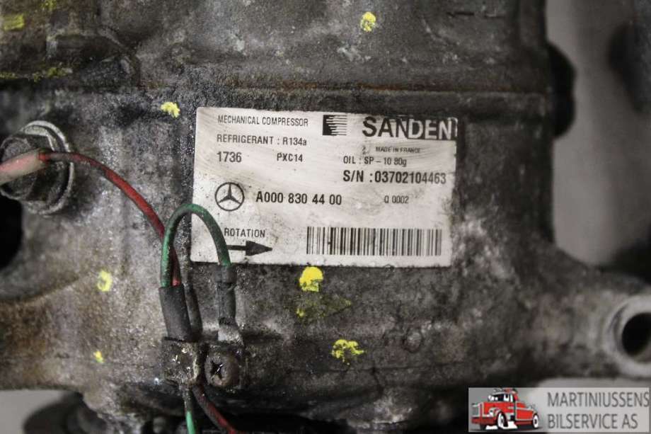 Aircondition kompressor til Mercedes C-Klasse 2014-2018 (Fase 1) (W205) (W205) (MERCEDES||A000 830 44 00)