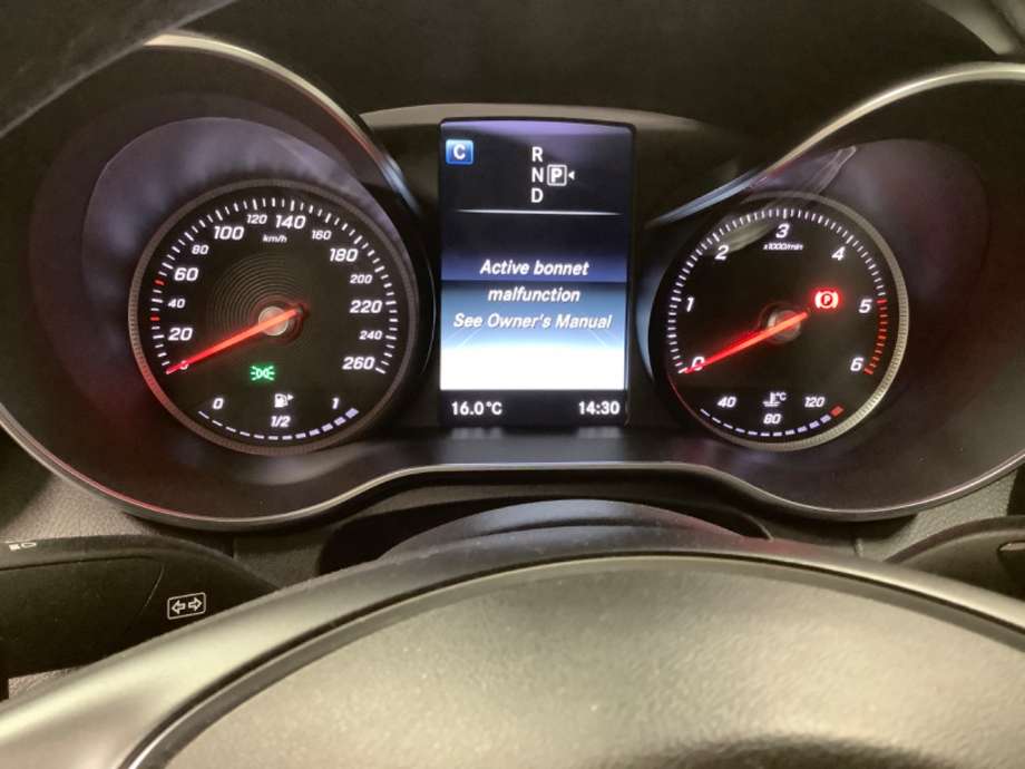 Speedometer til Mercedes C-Klasse, 2014-2018 (Fase 1) (W205) (W205) (MERCEDES|)