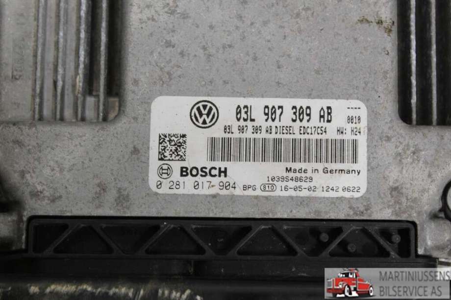 Styreenhet motor til VW Amarok 2016-2022 (Type I, Fase 2)  (VOLKSWAGEN||03L 907 309 AB)
