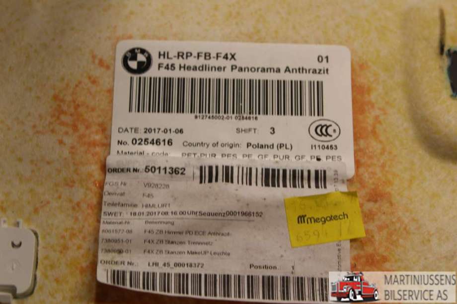 Taktrekk til BMW 2-Serie 2014-2021 (F22/F23) (F22/F23) (BMW|)