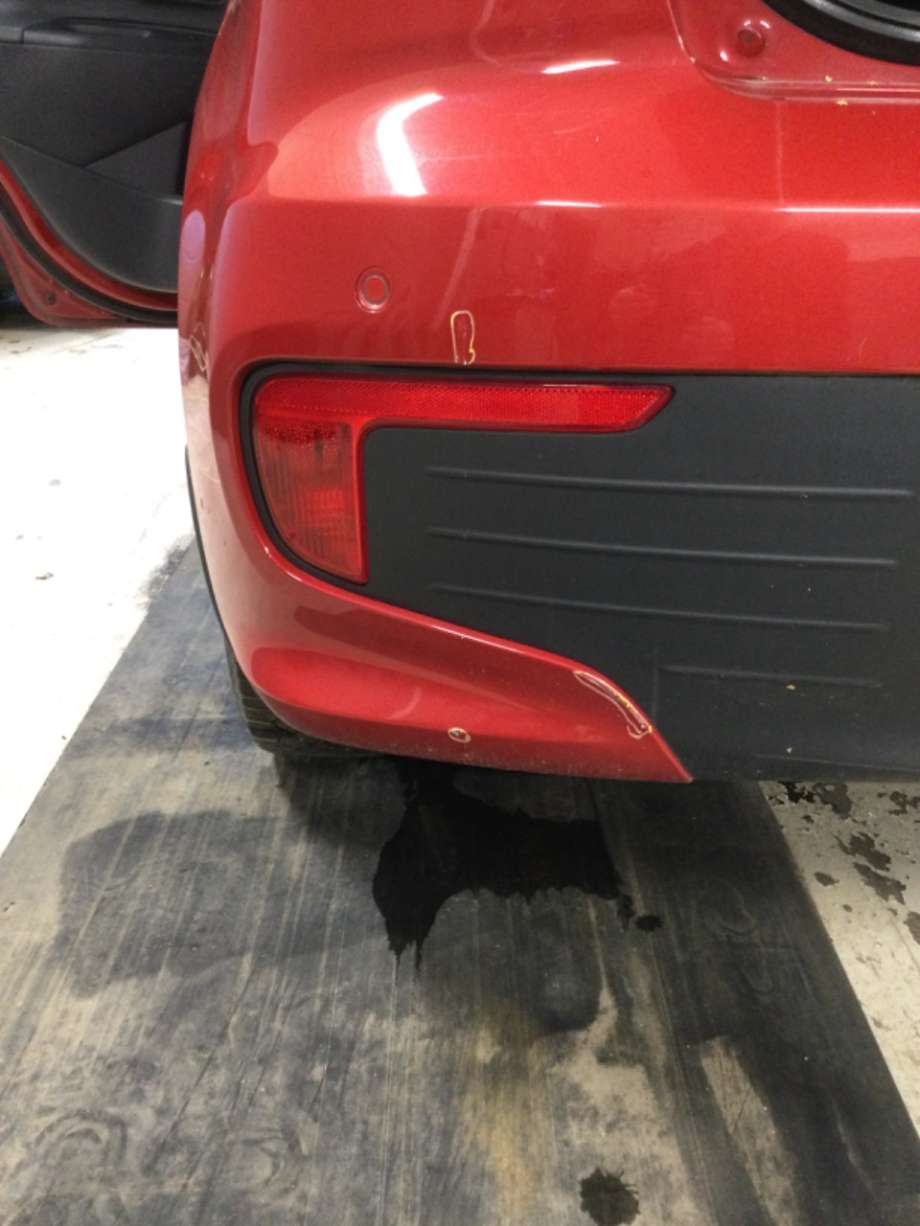 Baklykt fra støtfanger til Kia Rio, 2011-2017 Type III  (KIA|)