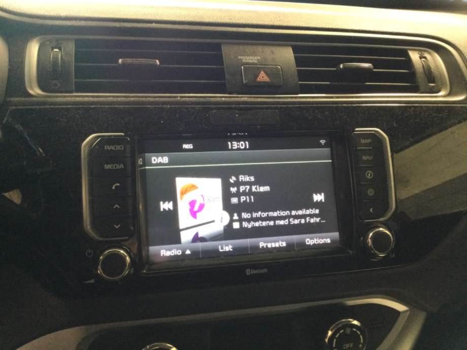 Bilstereo til Kia Rio, 2011-2017 Type III  (KIA|)