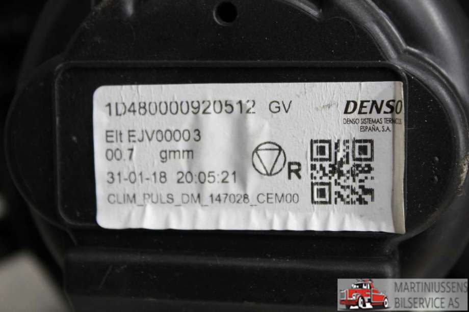 Varmeapparat motor til Toyota Proace 2016-->> (Type II)  (TOYOTA||EJV00003)