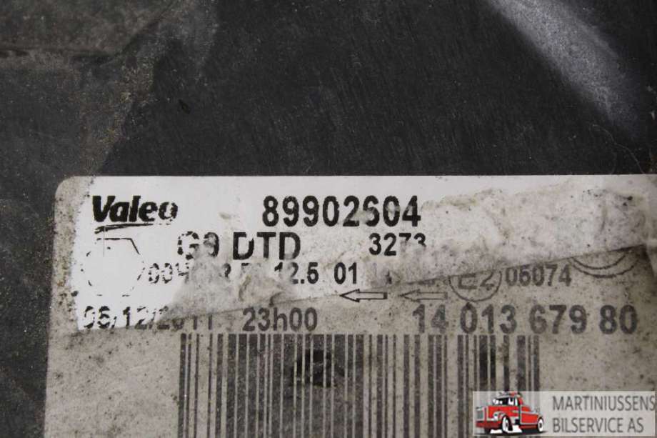 Frontlykt høyre halogen til Citroën Jumpy 2007-2016 (Type II)  (CITROEN||89902604)