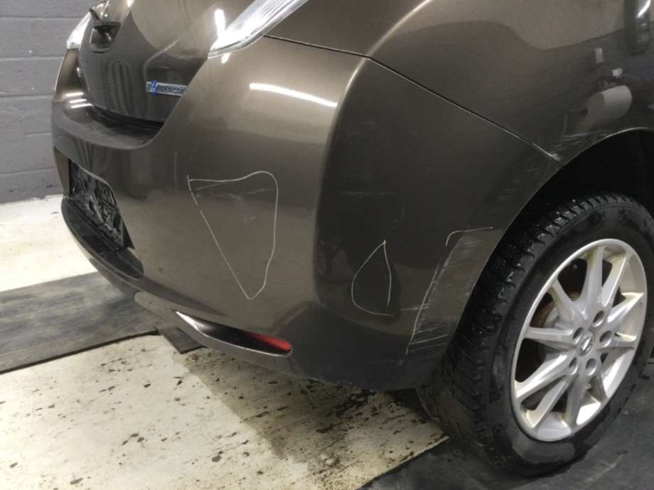 Støtfanger bak til Nissan Leaf 2011-2017 (Type I)  (NISSAN|)