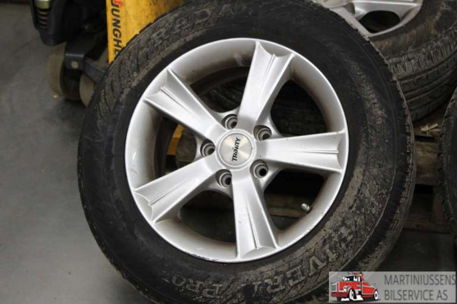 Felgsett aluminium til Mercedes B-Klasse 2005-2008 (Fase 1) (W245) (W245) (5X112 ET35|5X112|)