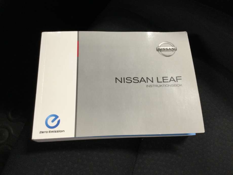 Instruksjonsbok til Nissan Leaf, 2011-2017 (Type I)  (NISSAN|)