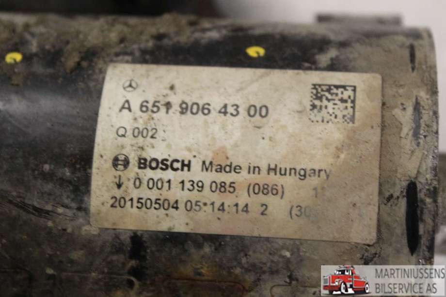 Starter diesel til Mercedes Vito 2014-->> (W447) (W447) (MERCEDES||A 651 906 43 00)