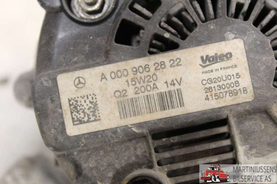 Dynamo til Mercedes Vito 2014-->> (W447) (W447) (MERCEDES||A 000 906 28 22)