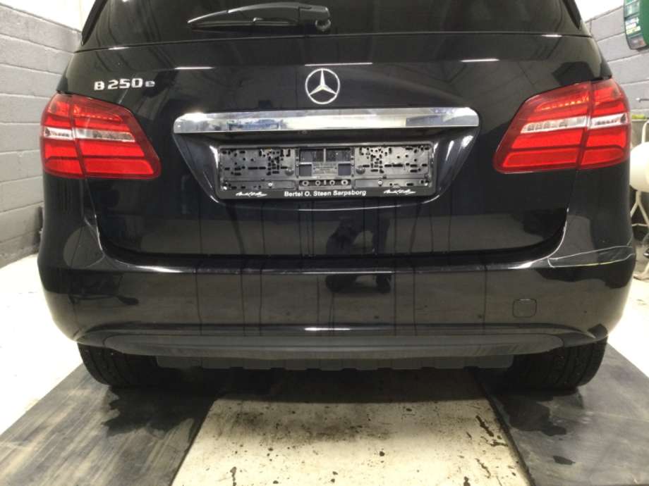 Støtfanger bak til Mercedes B-Klasse, 2011-2018 (W246) (W246) (MERCEDES|)