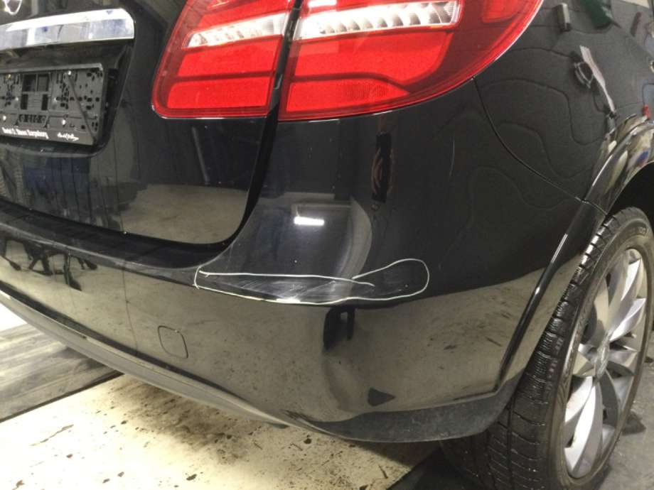 Støtfanger bak til Mercedes B-Klasse 2011-2018 (W246) (W246) (MERCEDES|)