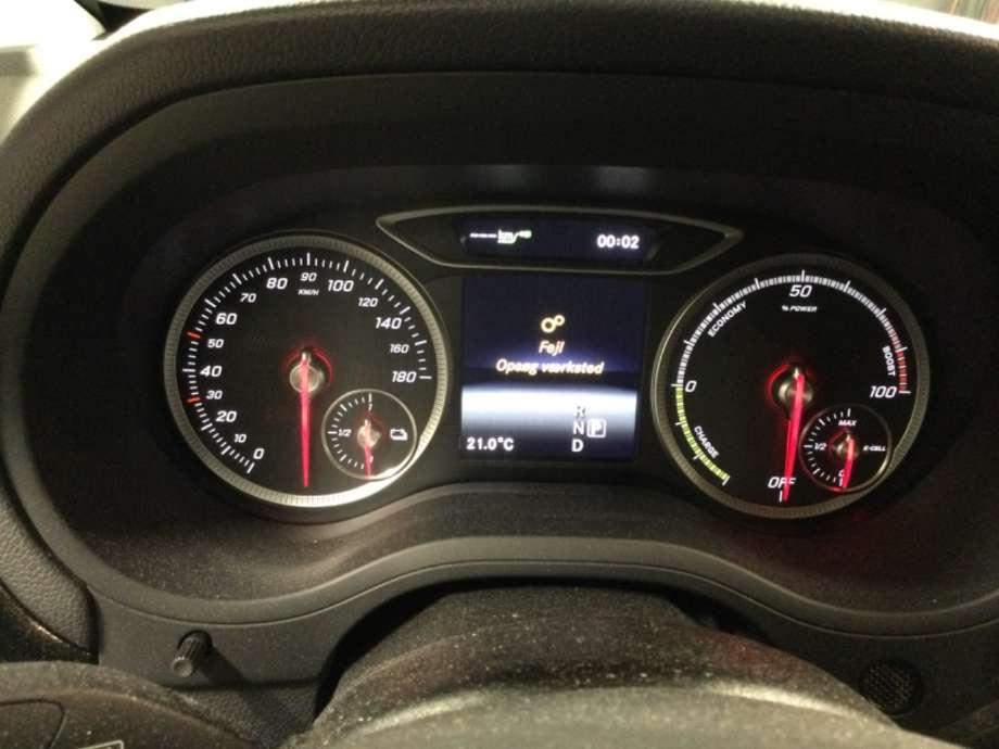 Speedometer til Mercedes B-Klasse, 2011-2018 (W246) (W246) (MERCEDES|)