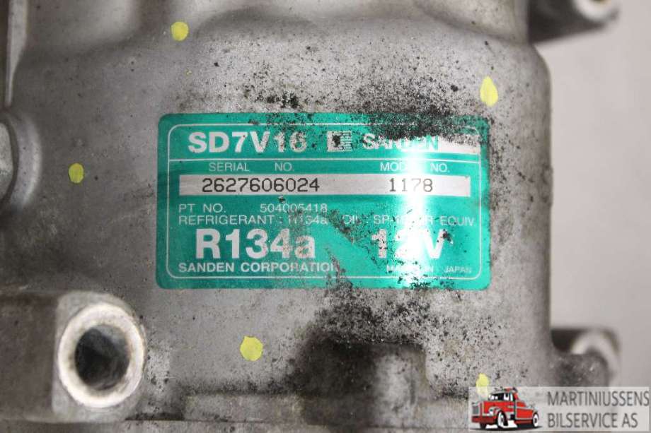 Aircondition kompressor til Fiat Ducato 2007-2013  (FIAT||504005418)