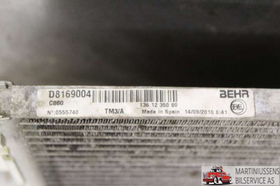 Aircondition radiator til Fiat Ducato 2007-2013  (FIAT||D8169004)