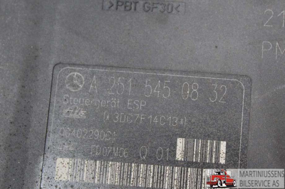 ABS sentral til Mercedes ML 2005-2011 (W164) (W164) (MERCEDES||A 251 545 08 32)
