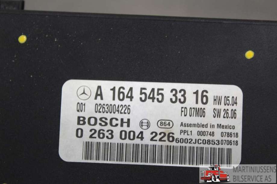 Styreenhet parkering til Mercedes ML 2005-2011 (W164) (W164) (MERCEDES|)