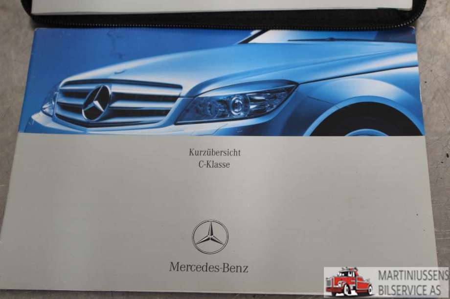 Instruksjonsbok til Mercedes C-Klasse 2007-2011 (Fase 1) (W204) (W204) (MERCEDES|)