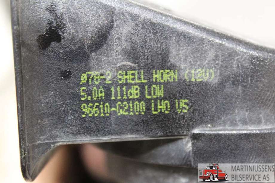 Horn/signalhorn til Hyundai Ioniq Electric 2016-2019 (Fase 1)  (HYUNDAI||96610-G2100)