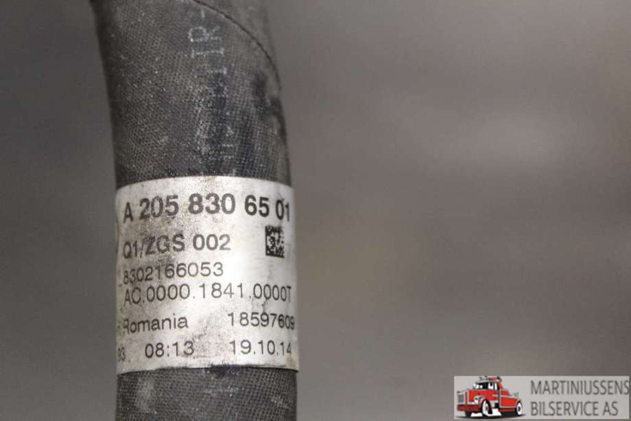 Aircondition rør til Mercedes C-Klasse 2014-2018 (Fase 1) (W205) (W205) (MERCEDES||A 205 830 65 01)
