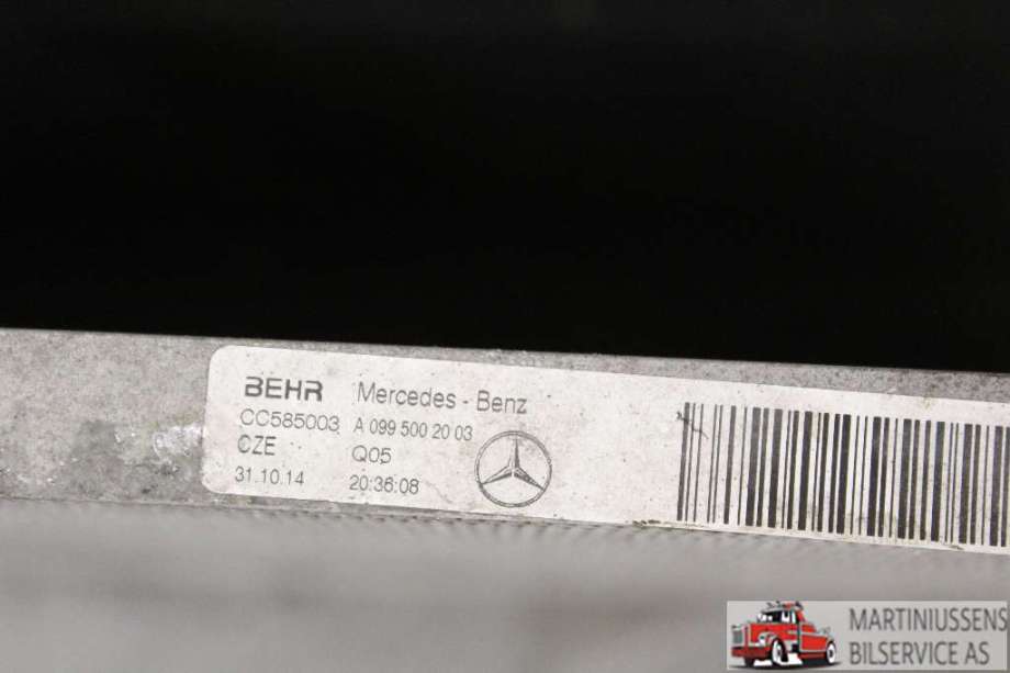 Radiator (automat gir) til Mercedes C-Klasse 2014-2018 (Fase 1) (W205) (W205) (MERCEDES||A 099 500 20 03)