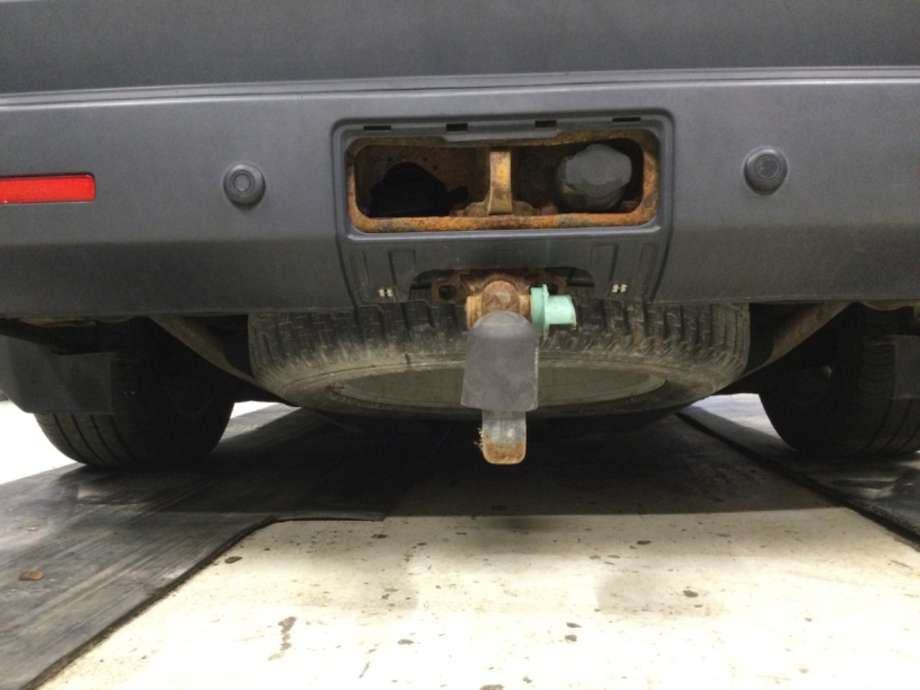 Reservehjulsoppheng til Land Rover Discovery, 2005-2009 (Type III)  (LAND-ROVER|)